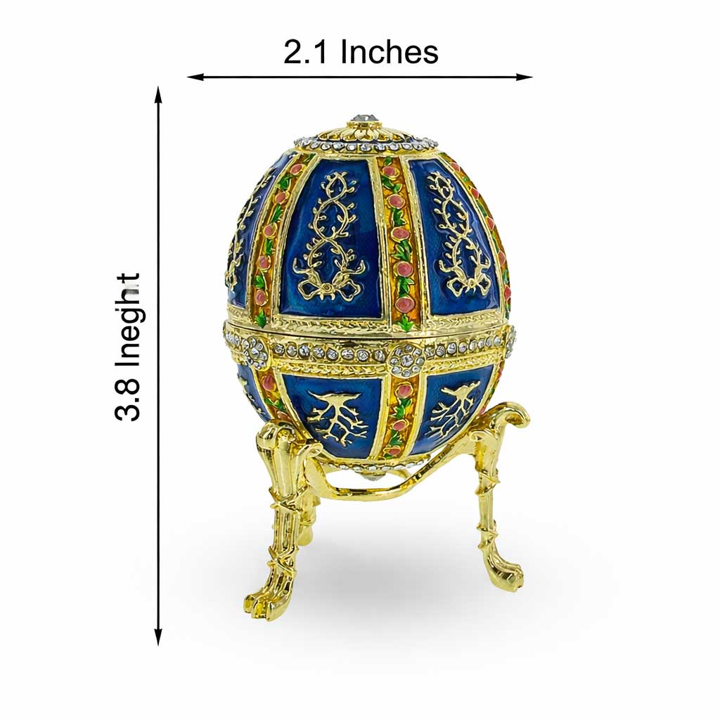 BestPysanky online gift shop sells Faberge replicas Imperial royal collectible Easter egg decorative Russian inspired style jewelry trinket box bejeweled jeweled enameled decoration figurine collection house music box crystal value for sale real
