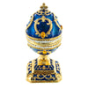 BestPysanky online gift shop sells Faberge replicas Imperial royal collectible Easter egg decorative Russian inspired style jewelry trinket box bejeweled jeweled enameled decoration figurine collection house music box crystal value for sale real