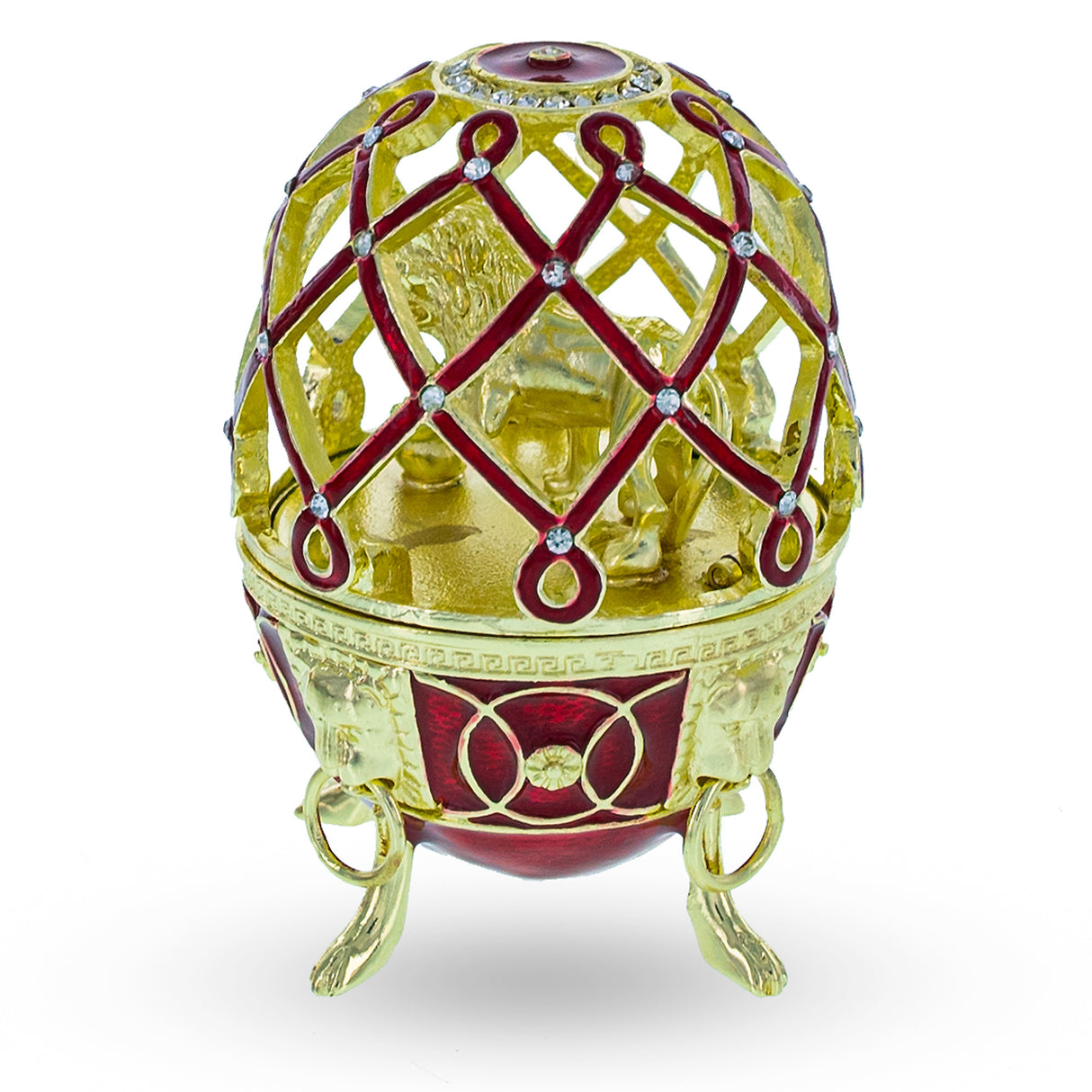 BestPysanky online gift shop sells Faberge replicas Imperial royal collectible Easter egg decorative Russian inspired style jewelry trinket box bejeweled jeweled enameled decoration figurine collection house music box crystal value for sale real