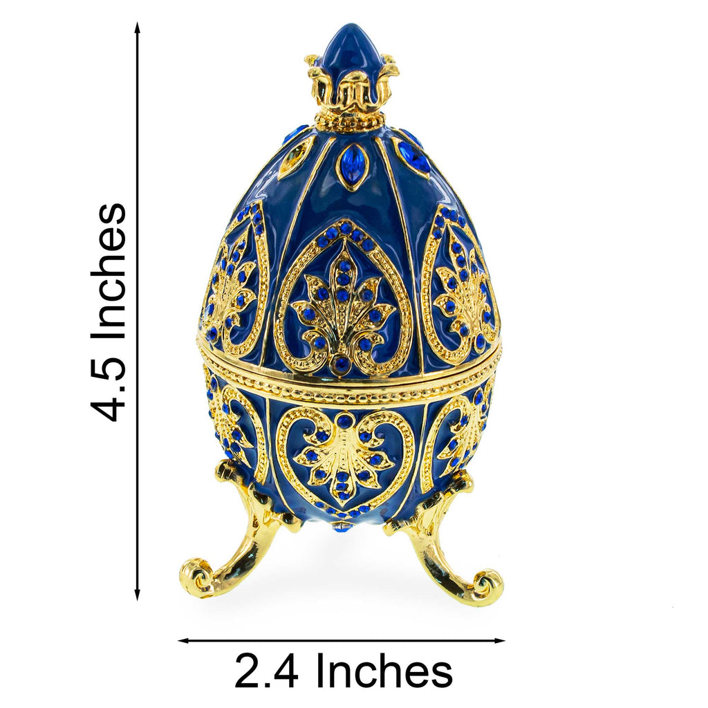 BestPysanky online gift shop sells Faberge replicas Imperial royal collectible Easter egg decorative Russian inspired style jewelry trinket box bejeweled jeweled enameled decoration figurine collection house music box crystal value for sale real