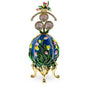 1898 Lilies of the Valley Royal Imperial Easter  Egg 4.75 Inches in  color Oval