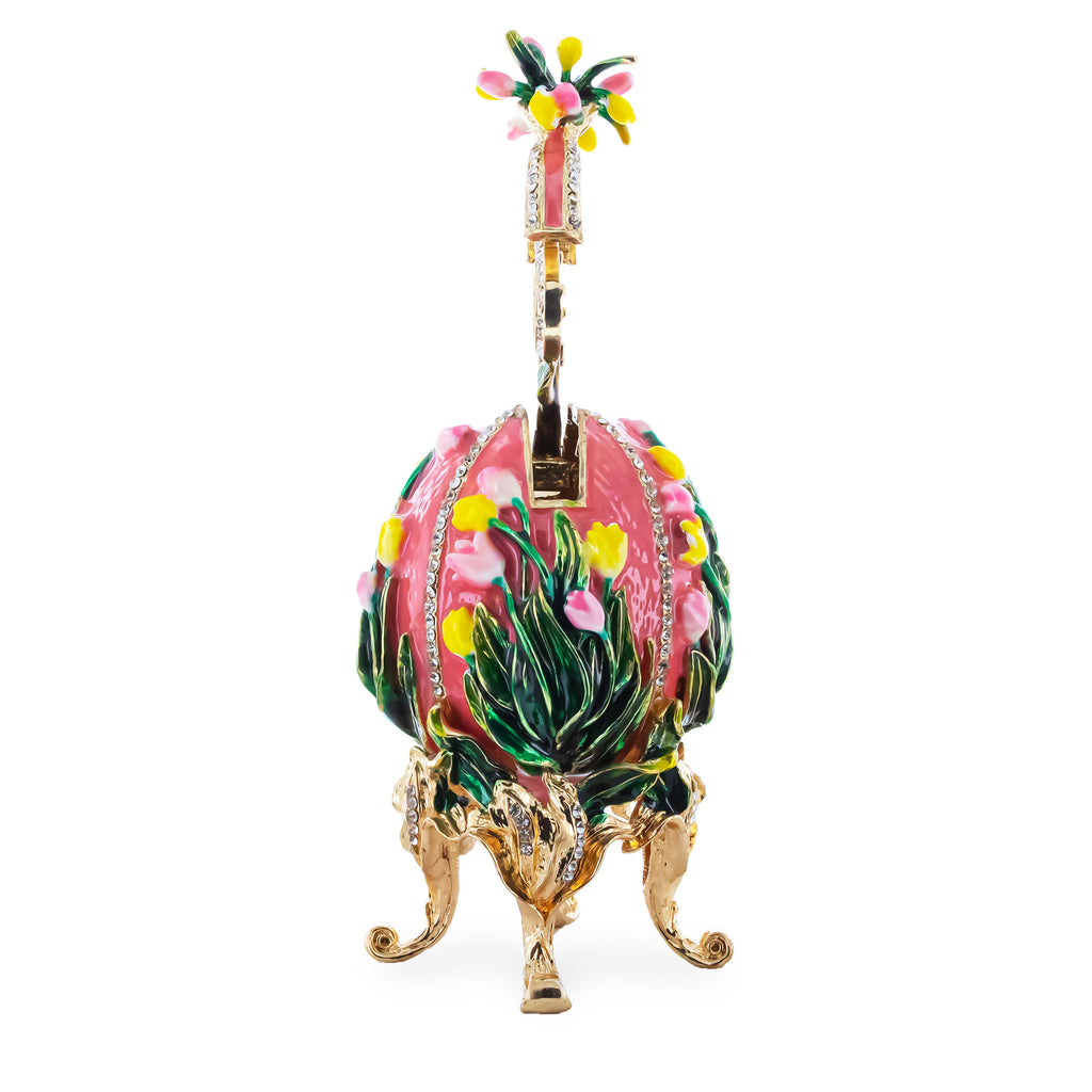 Shop 1898 Lilies of the Valley Royal Imperial Metal Easter Egg in Pink. Buy Royal > Royal Eggs > Imperial Pink Oval
