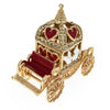 Royal Coronation Coach with Doves Trinket Box Figurine by BestPysanky