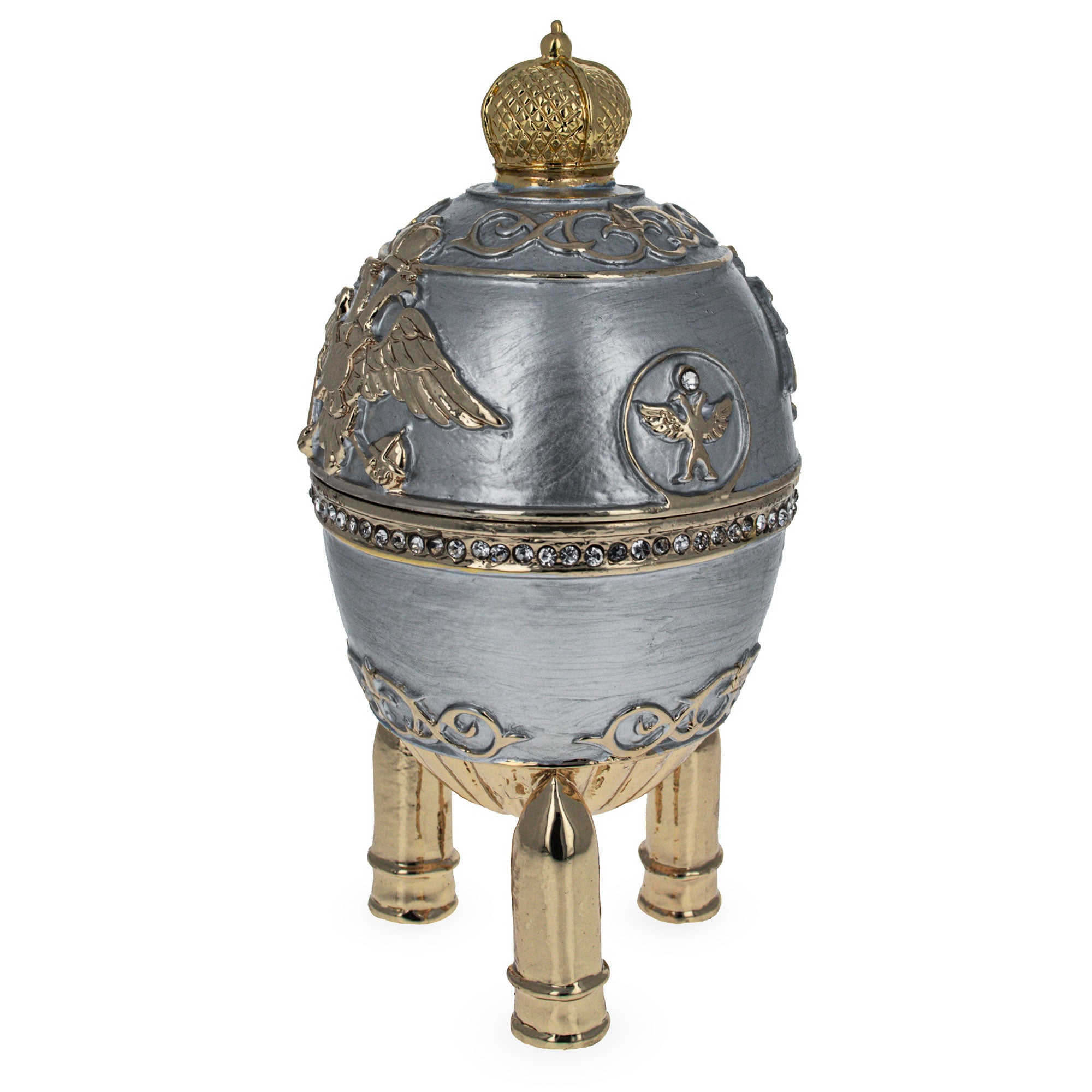 Shop 1916 Steel Military Royal Easter Egg. Buy Royal > Royal Eggs > Imperial Gold Oval