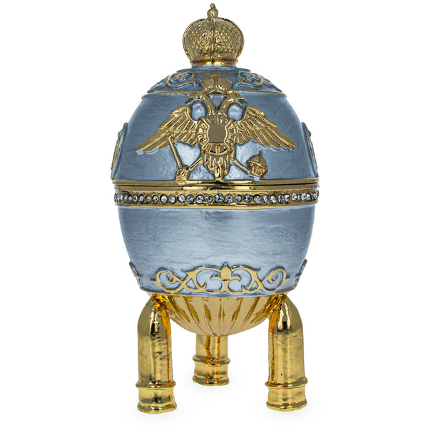 1916 Steel Military Royal Egg by BestPysanky