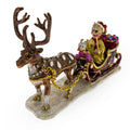Jeweled Reindeer Trinket Box in Multi color