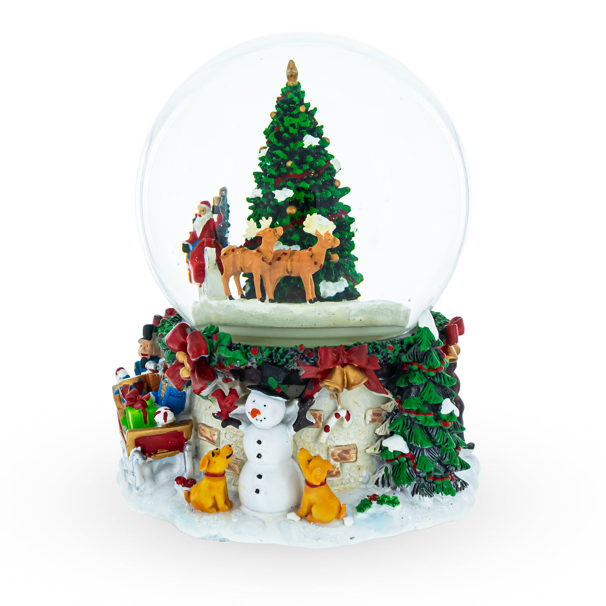 Buy Snow Globes Santa by BestPysanky Online Gift Ship