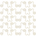 Set of 40 Gold Metal Wire Christmas Ornaments Hooks Hangers 1.6 Inches in Gold color