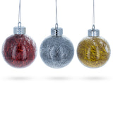 Buy Christmas Ornaments Clear Plastic by BestPysanky Online Gift Ship