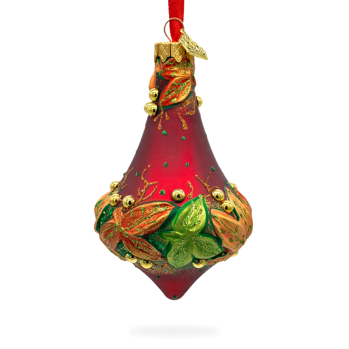 Buy Christmas Ornaments > Flowers > Finials by BestPysanky Online Gift Ship
