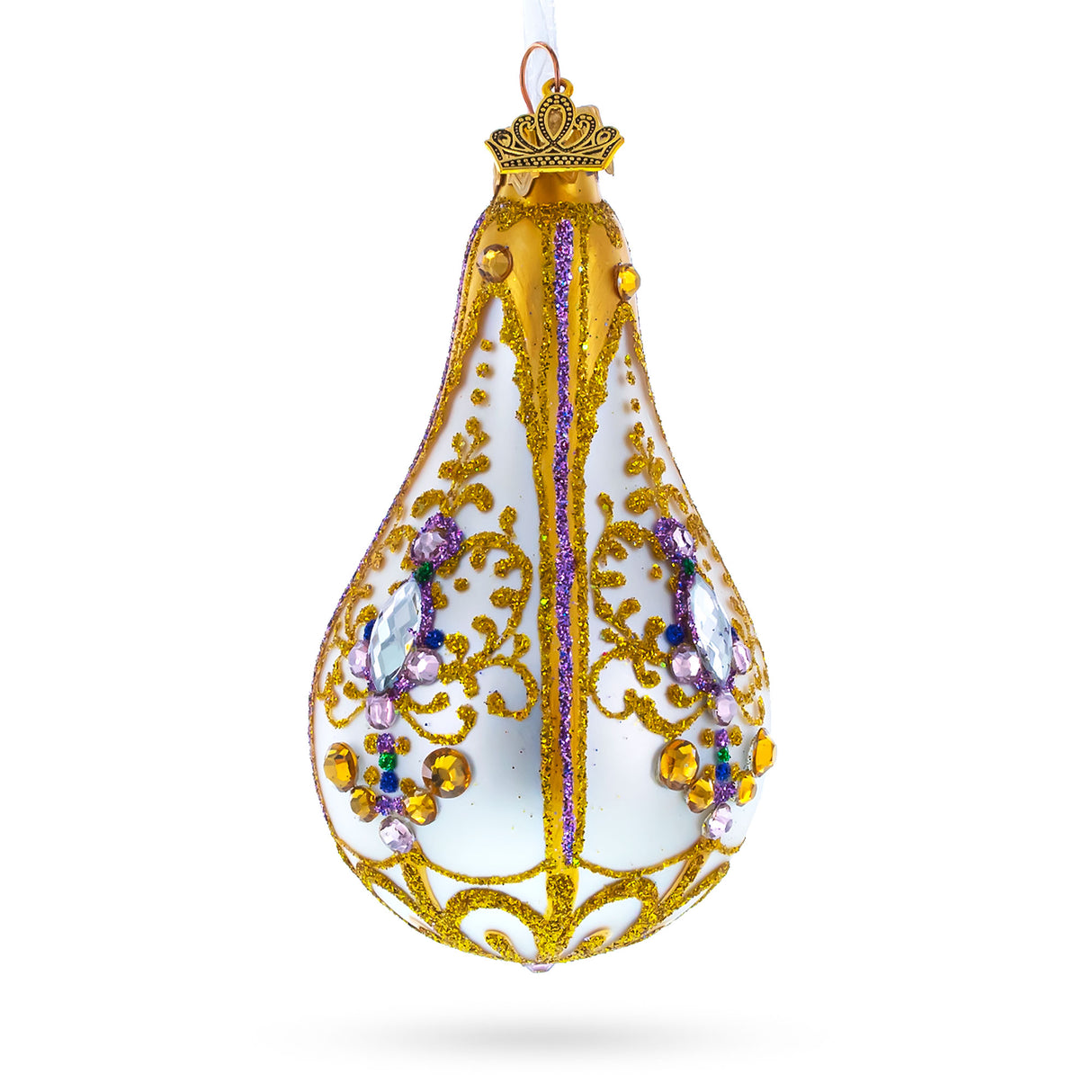 Buy Christmas Ornaments > Couturier > Finials > Geometrical by BestPysanky Online Gift Ship