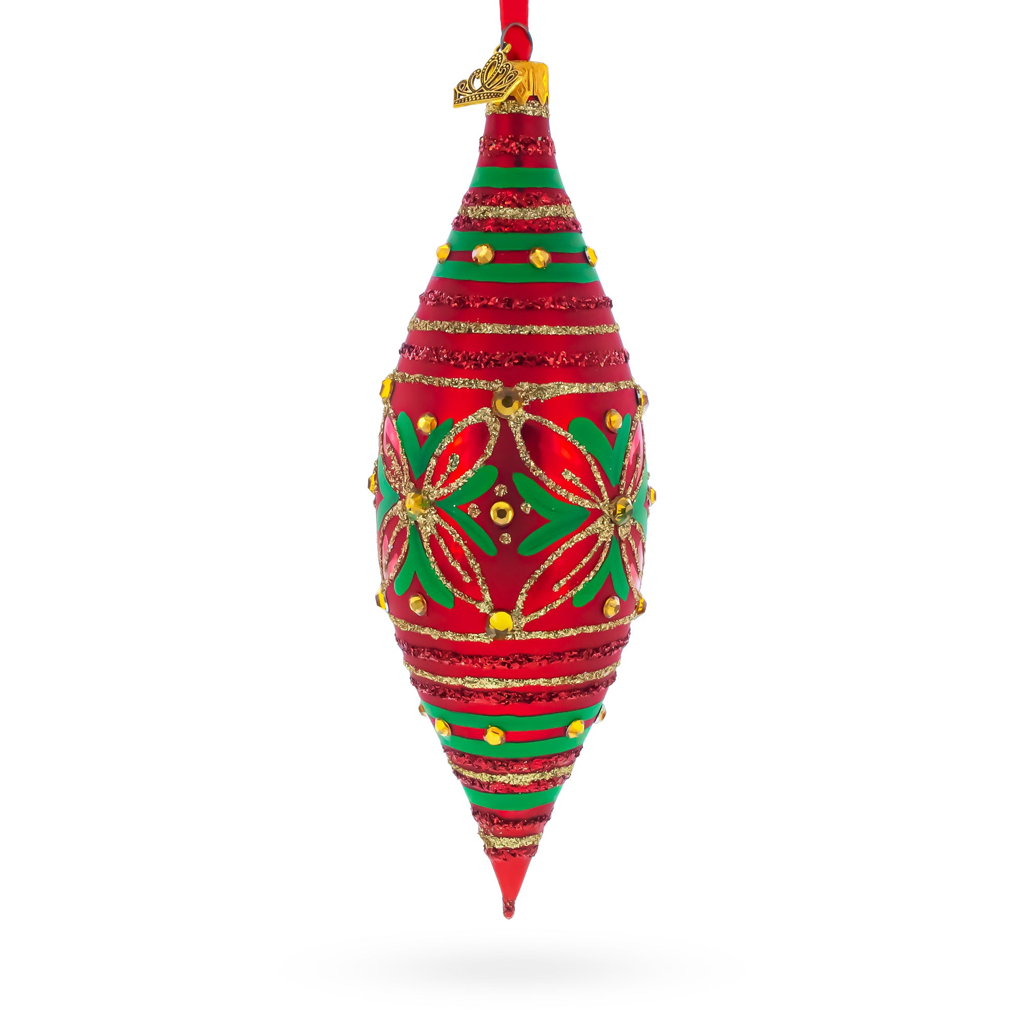 Buy Christmas Ornaments Glamour Geometrical by BestPysanky Online Gift Ship