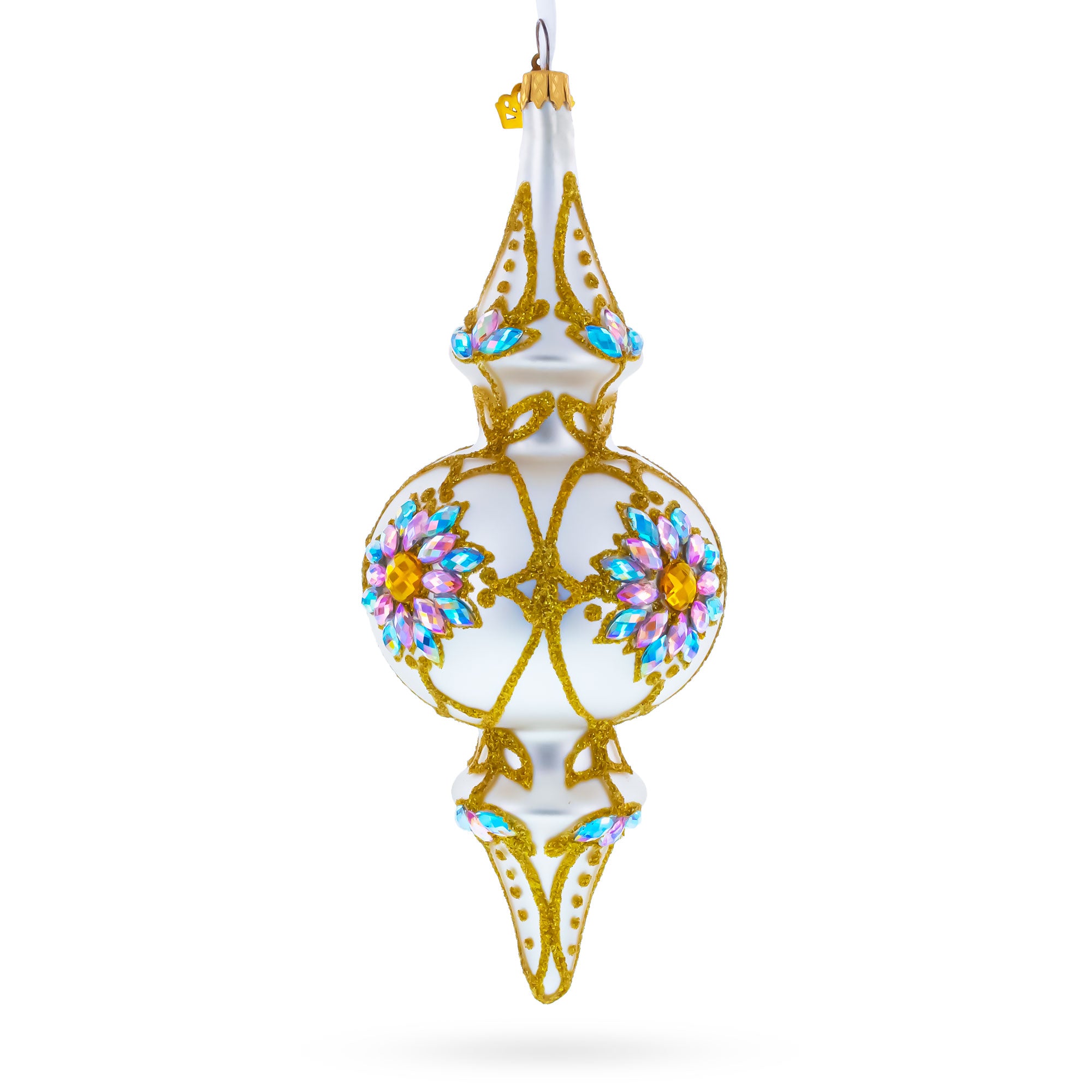 Buy Christmas Ornaments Glamour Geometrical by BestPysanky Online Gift Ship
