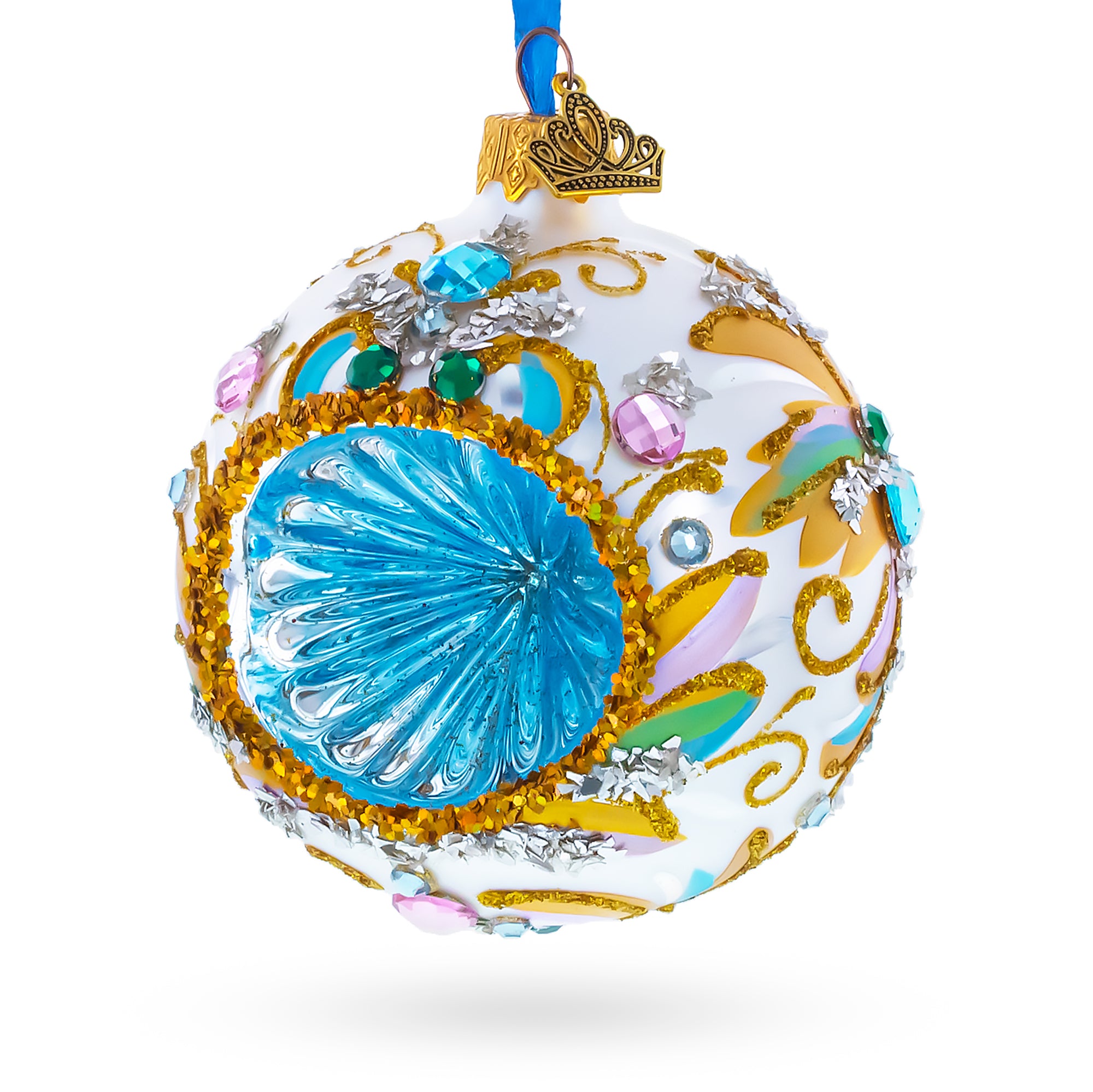 Buy Christmas Ornaments Flowers by BestPysanky Online Gift Ship