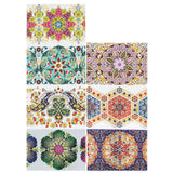 Set of 5 Sheets of Easter Egg Wraps (Decorate 35 Eggs) Heat Shrink SleevesUkraine , dimensions in inches: 5.5 x 3.4 x 0.01