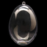 Shop Set of 3 Clear Plastic Egg Ornaments 5.9 Inches (150 mm). Buy Easter Eggs Crafts Clear Oval  for Sale by Online Gift Shop BestPysanky tree decorations personalized xmas animals decorative home online best festive gifts beautiful unique luxury collectible Europe ball figurines ideas mouth blown hand painted made vintage style old fashioned mercury German
