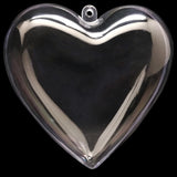 Shop Set of 3 Clear Plastic Heart Ornament 4.6 Inches (117 mm). Buy Christmas Ornaments Clear Plastic Clear Heart  for Sale by Online Gift Shop BestPysanky tree decorations personalized xmas animals decorative home online best festive gifts beautiful unique luxury collectible Europe ball figurines ideas mouth blown hand painted made vintage style old fashioned mercury German