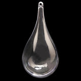 Shop Set of 3 Clear Plastic Waterdrop Ornaments 4.3 Inches (109 mm). Buy Christmas Ornaments Clear Plastic Clear   for Sale by Online Gift Shop BestPysanky tree decorations personalized xmas animals decorative home online best festive gifts beautiful unique luxury collectible Europe ball figurines ideas mouth blown hand painted made vintage style old fashioned mercury German
