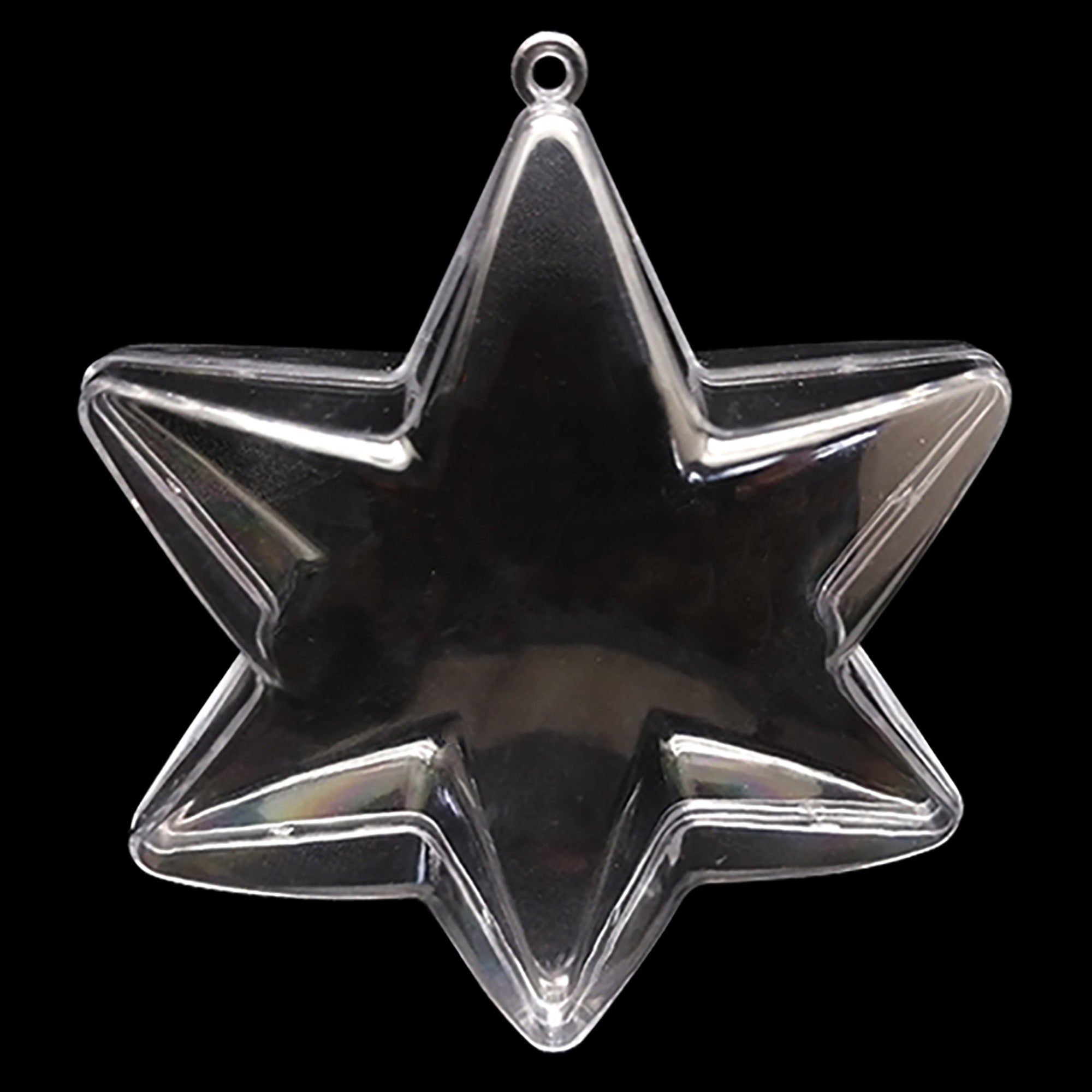Shop Set of 3 Clear Plastic Hexagon Ornaments 4 Inches. Buy Christmas Ornaments Clear Plastic Clear Star  for Sale by Online Gift Shop BestPysanky tree decorations personalized xmas animals decorative home online best festive gifts beautiful unique luxury collectible Europe ball figurines ideas mouth blown hand painted made vintage style old fashioned mercury German
