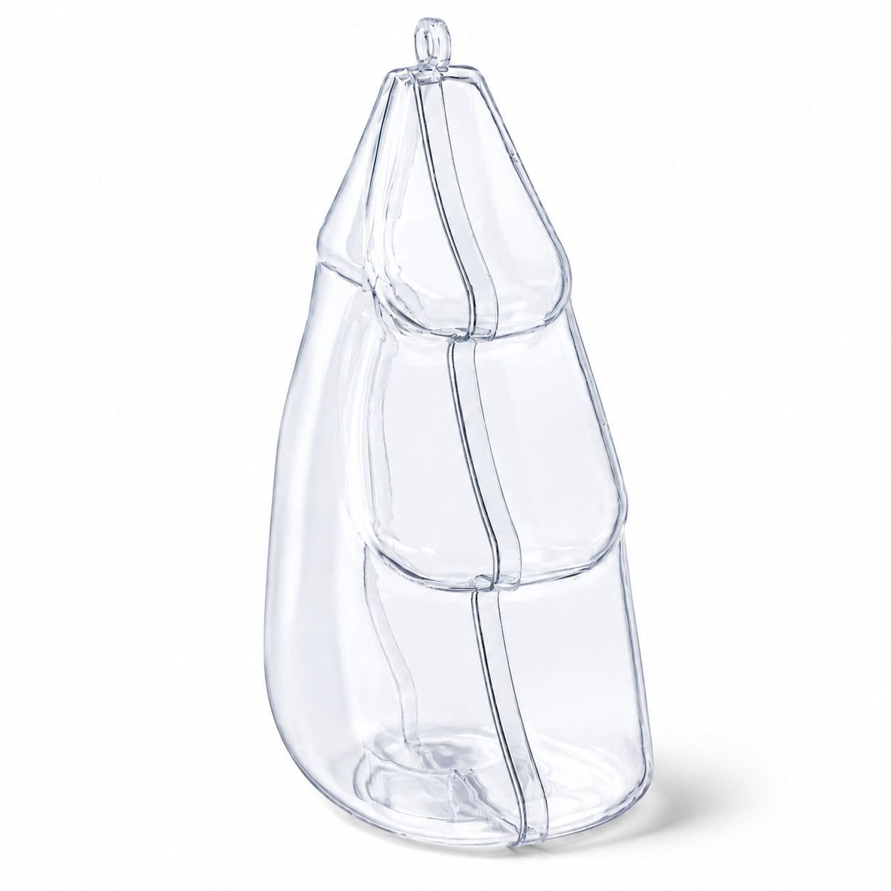 Shop Set of 3 Clear Plastic Christmas Tree Shape Ornaments 4.35 Inches. Buy Christmas Ornaments > Clear > Plastic Clear Triangle