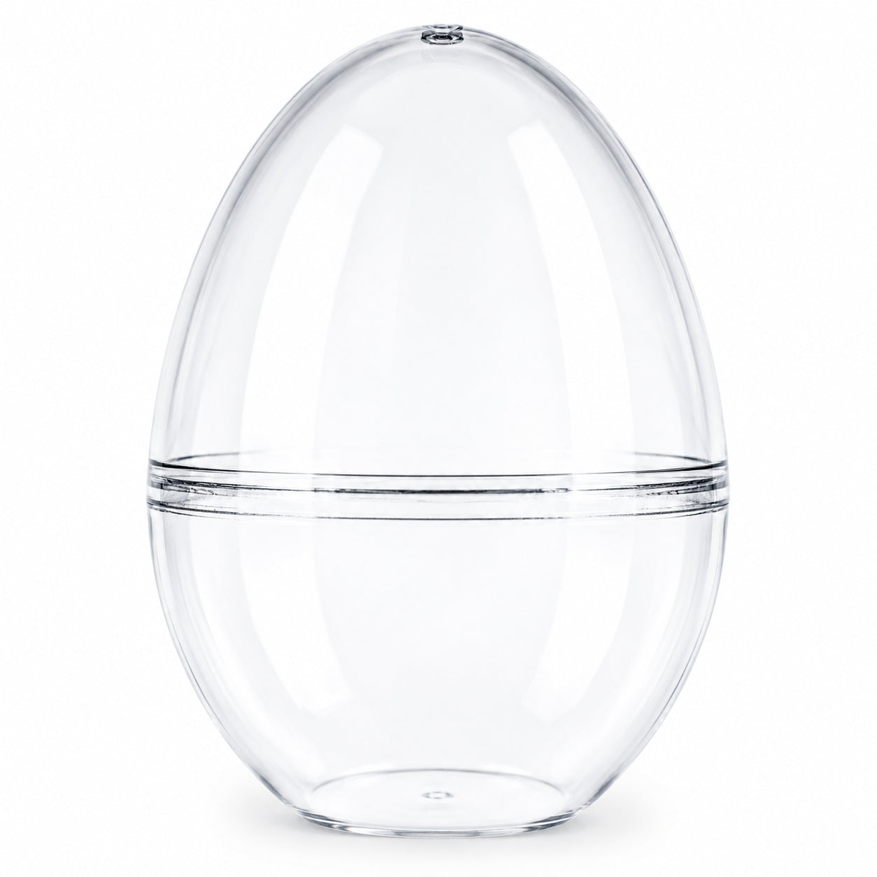 Shop Set of 3 Clear Plastic Standing Egg Ornaments 3.58 Inches (91 mm). Buy Christmas Ornaments > Clear > Plastic Clear Oval