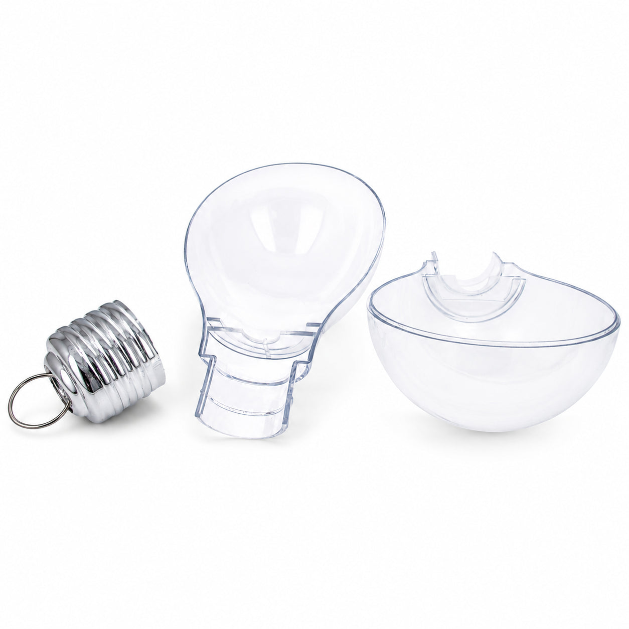 Shop Clear Plastic Bulb Ornaments 5.25 Inches. Buy Christmas Ornaments > Clear > Plastic Clear Figurine