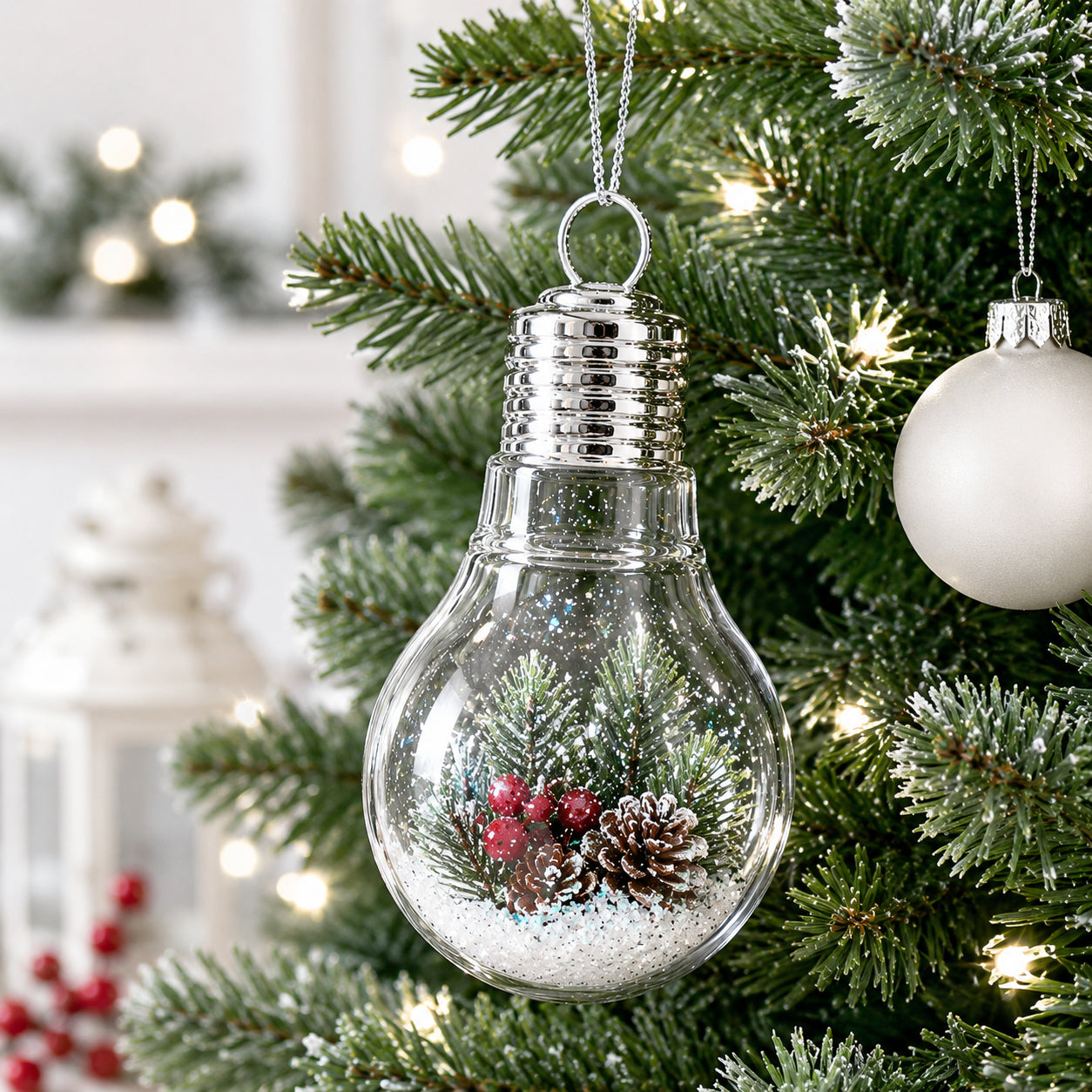 Buy Christmas Ornaments Clear Plastic by BestPysanky Online Gift Ship