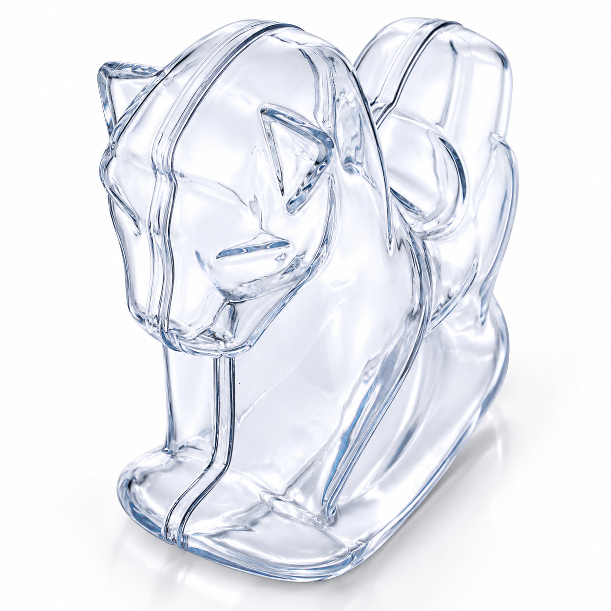 Clear Plastic Rocking Horse Ornaments 3.4 Inches (86 mm)China , dimensions in inches: 3.8 x 3.4 x 1.6