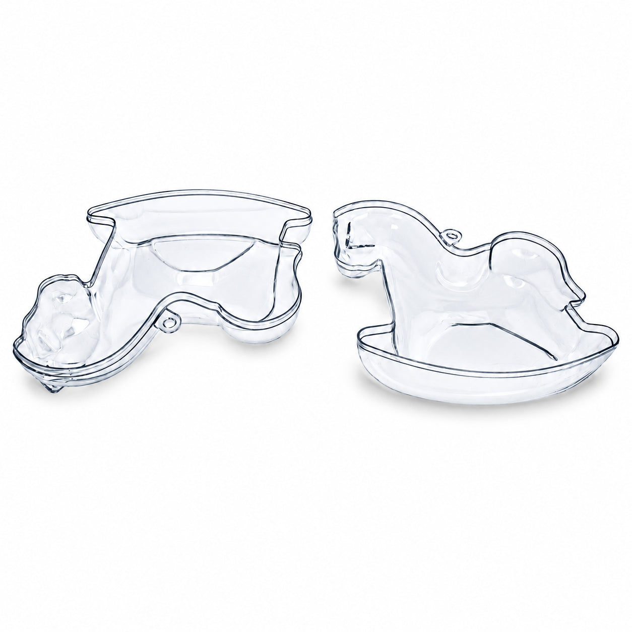 Shop Clear Plastic Rocking Horse Ornaments 3.4 Inches (86 mm). Buy Christmas Ornaments > Clear > Plastic Clear Figurine