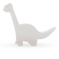 Unfinished Standing Wooden Dinosaur Shape Cutout DIY Craft 6.1 Inches in Beige color