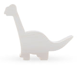 Unfinished Standing Wooden Dinosaur Shape Cutout DIY Craft 6.1 Inches in Beige color