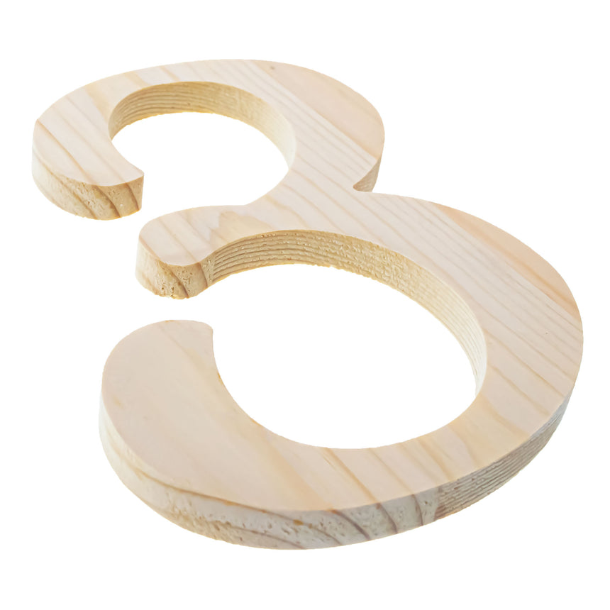 Buy Crafts Unfinished Letters & Numbers Numbers by BestPysanky Online Gift Ship