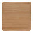 Unfinished Unpainted Wooden Square Shape Plaque DIY Unpainted Craft 6 Inches in Beige color Square