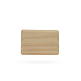 Unfinished Unpainted Wooden Rectangle Shape Plaque DIY Unpainted Craft 6 Inches in Beige color Rectangular