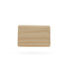 Unfinished Unpainted Wooden Rectangle Shape Plaque DIY Unpainted Craft 6 Inches in Beige color, Rectangular shape