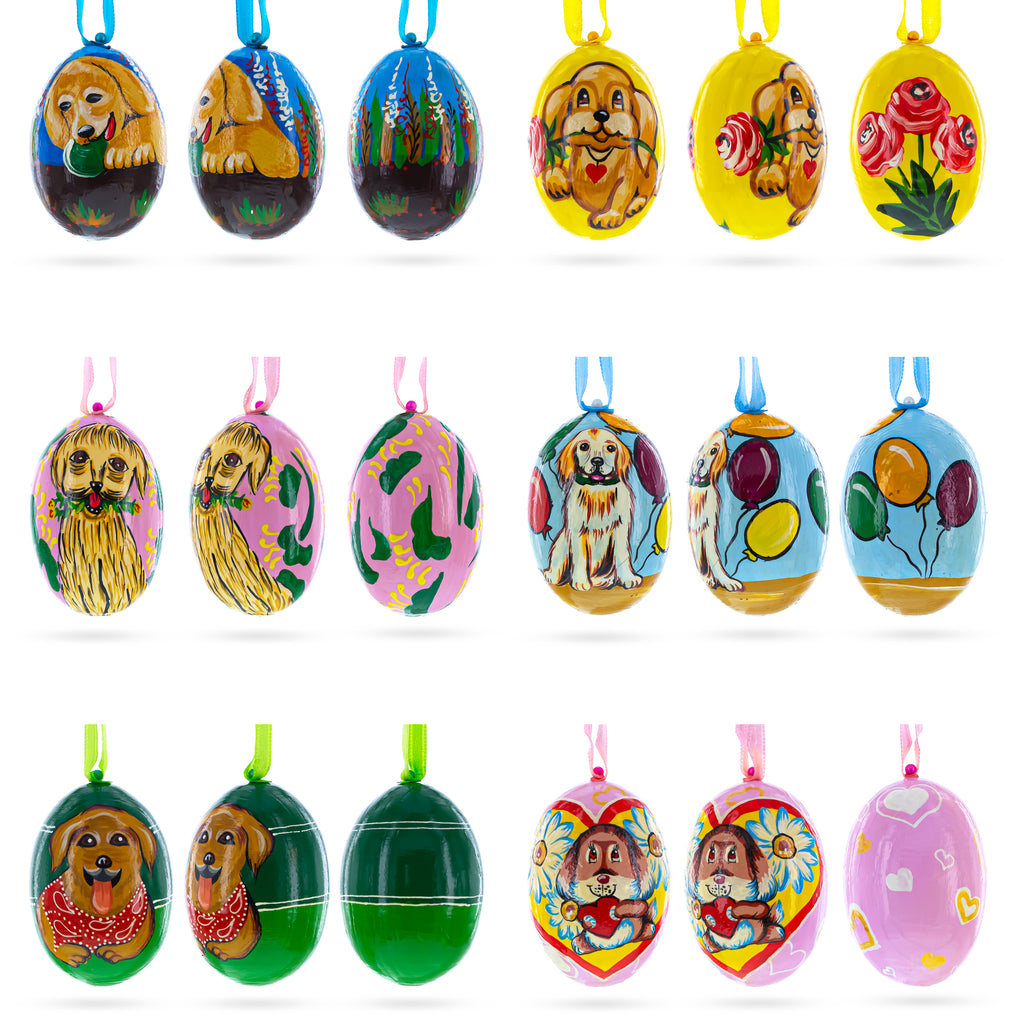 Buy Christmas Ornaments Animals Dogs by BestPysanky Online Gift Ship