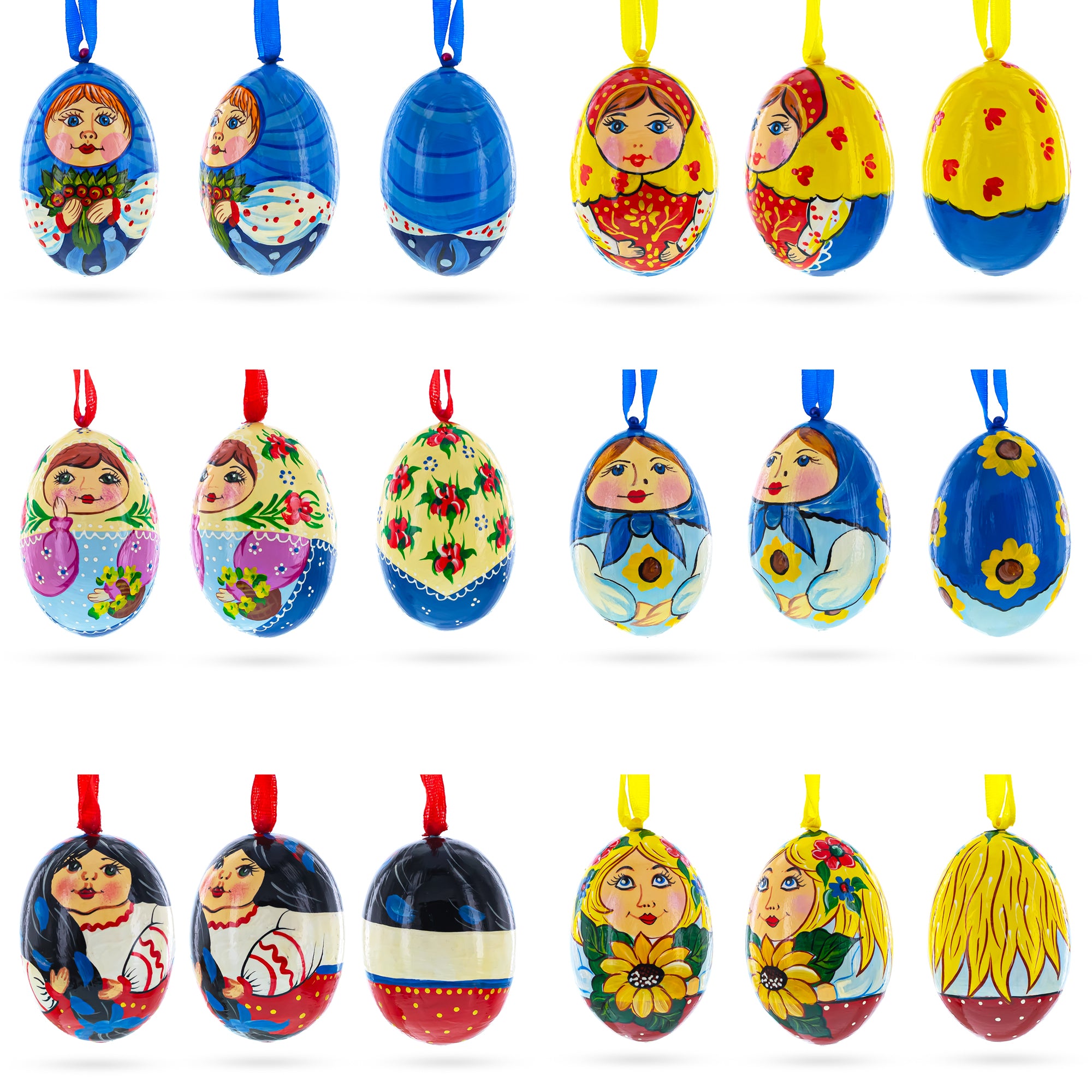 Buy Christmas Ornaments Flowers by BestPysanky Online Gift Ship