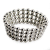 Mash Sterling Silver Ring (Size 7) in Silver color,  shape
