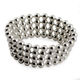 Mash Sterling Silver Ring (Size 8) in Silver color,  shape
