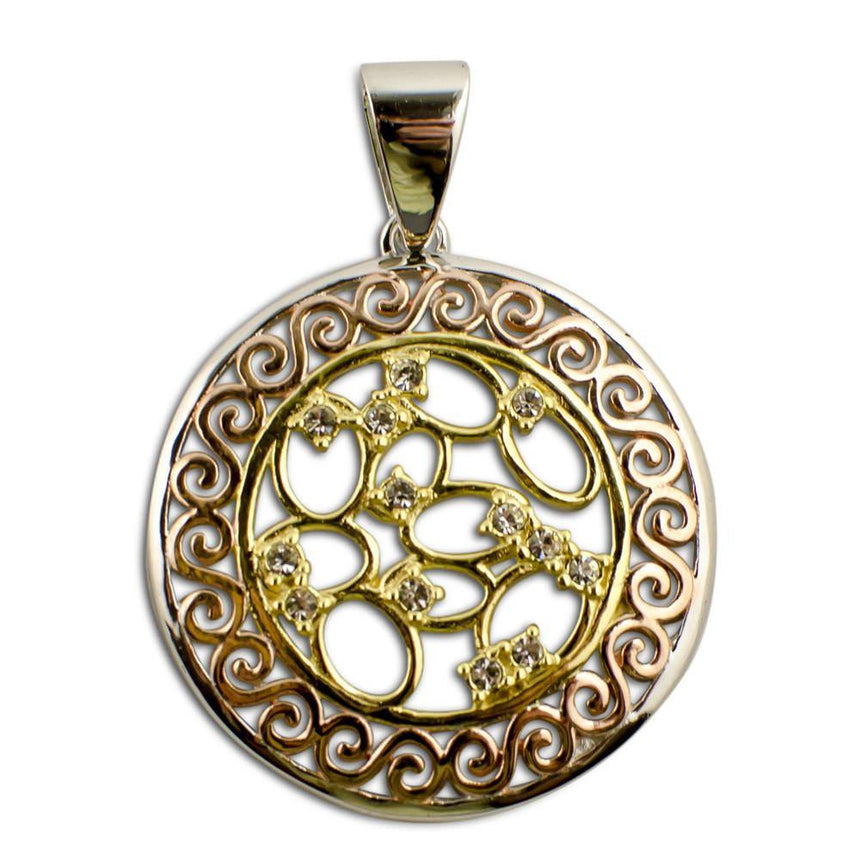 Vermeil Collection Sterling Silver Pendant in  color
