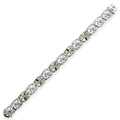 Preciada Gemstone Sterling Silver Bracelet in Silver color