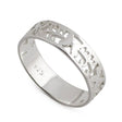Butterfly Sterling Silver Ring (Size 7) in Silver color,  shape