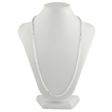 3mm Sterling Silver Box Chain 20 Inches in Silver color,  shape