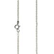 Sterling Silver Italian Box Chain 18 Inches  1.5mm in Silver color