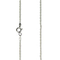 Sterling Silver Italian Box Chain 18 Inches  1.5mm in Silver color