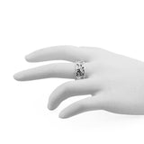 BestPysanky online gift shop sells silver ring, Sterling silver ring designer jewelry, Valentine