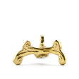 Scroll Gold Tone Metal Egg Stand Holder 1.25 Inches in Gold color,  shape