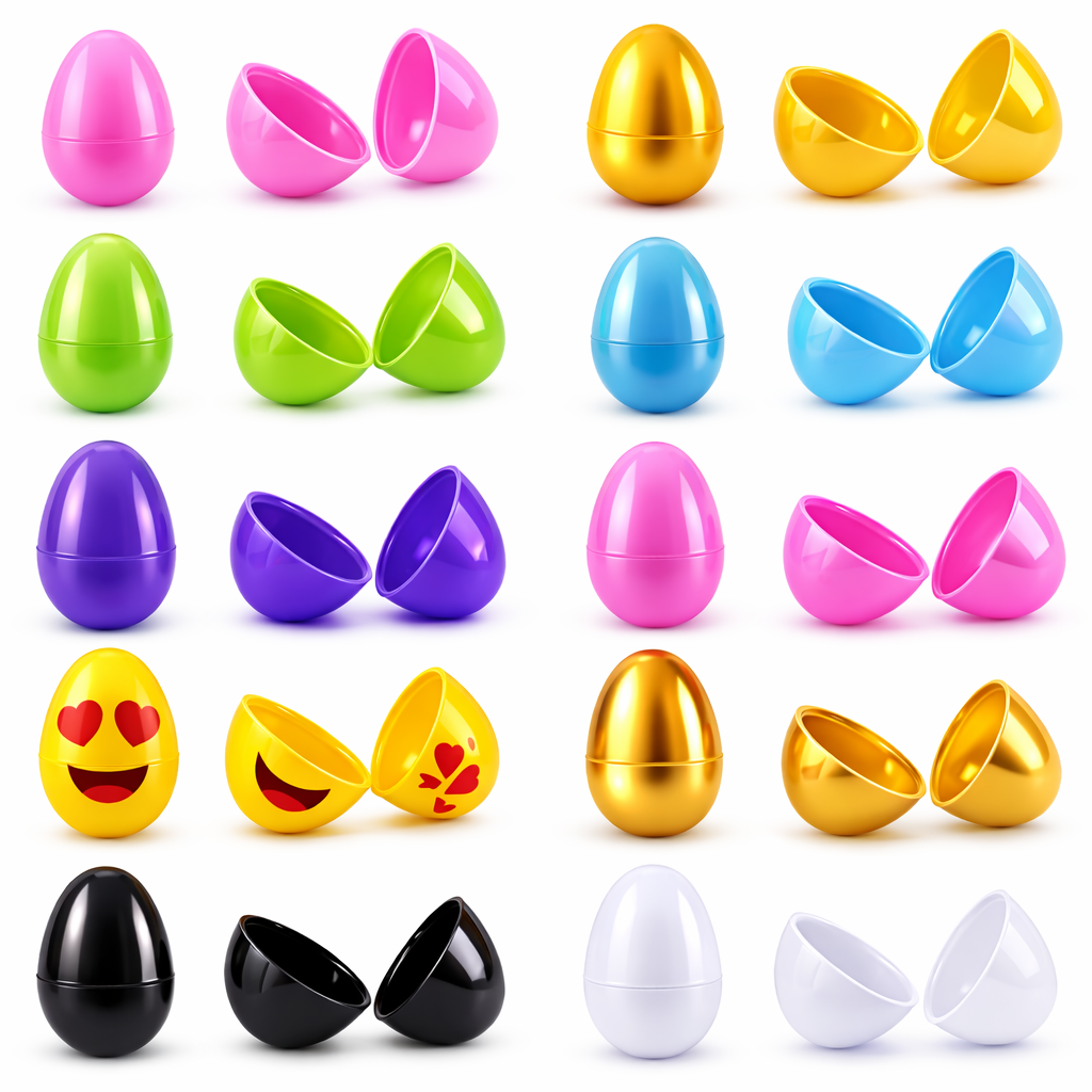 BestPysanky online gift shop sells easter eggs bulk fillable plastic eggs large egg hunt set pastel easter eggs hinged eggs party favors easter basket fillers bulk eggs for kids reusable plastic eggs mixed color easter eggs prize eggs set