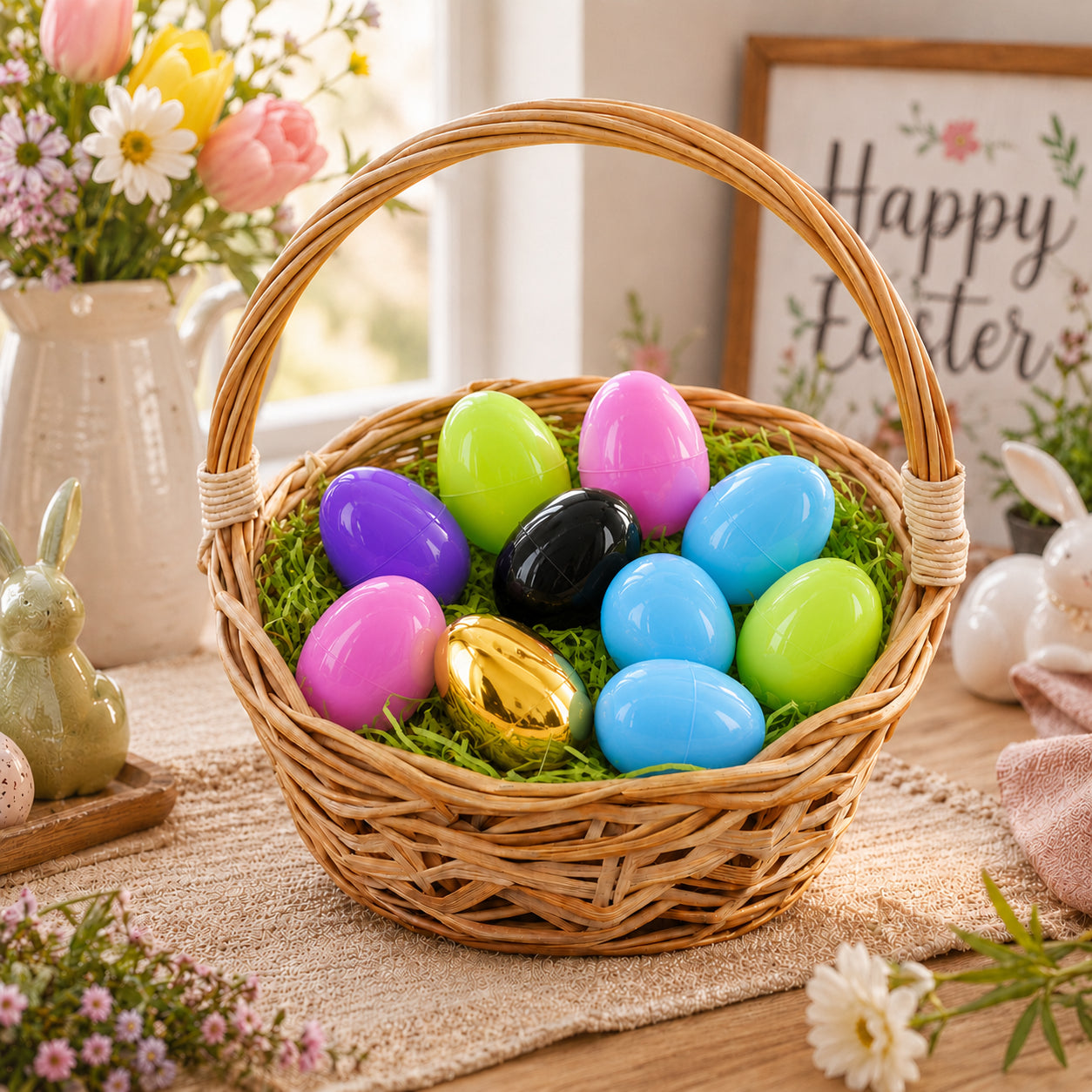 Buy Easter Eggs Plastic Solid Color by BestPysanky Online Gift Ship