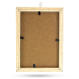 Elegant Moon-Inspired Black Iron Photo Frame on a Stand 6-Inch